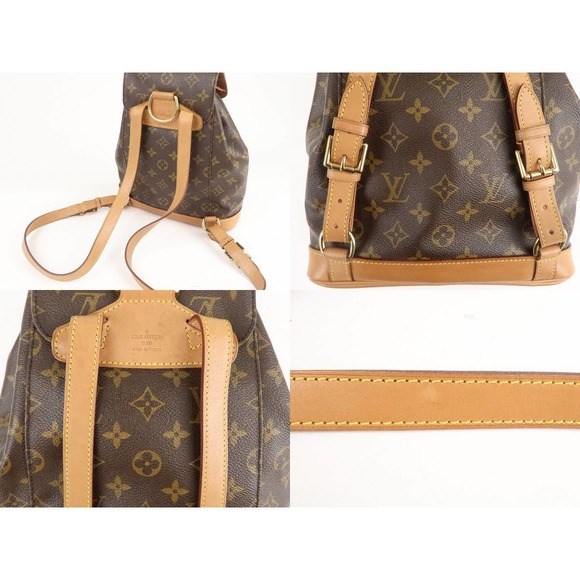 Louis Vuitton Classic Monogram Backpack in Rich Brown and Tan - Picture 16 of 16